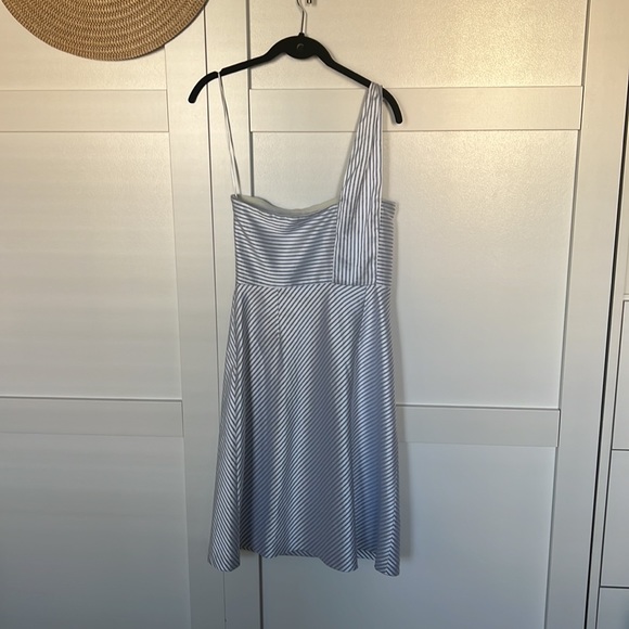 Banana Republic one shoulder fully lined Dress - Picture 3 of 9